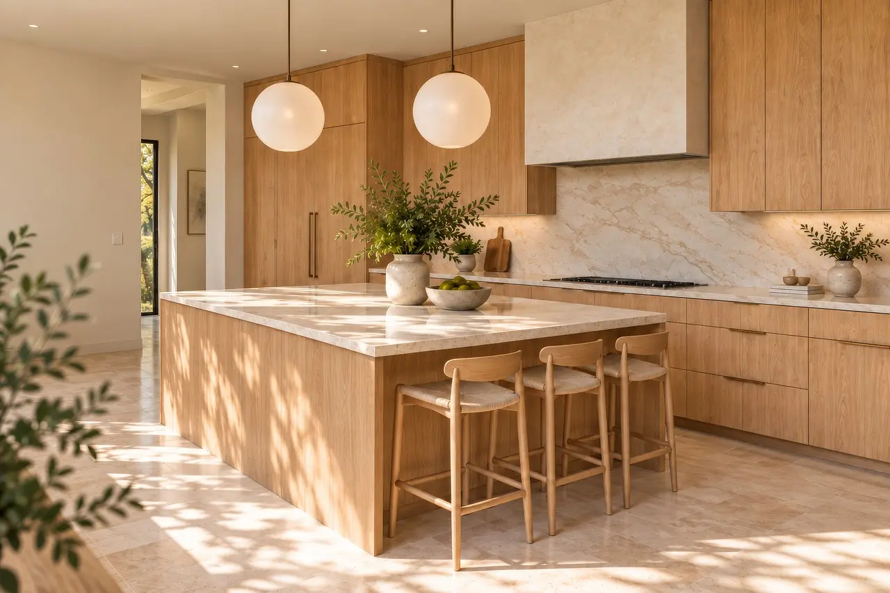 Kitchen, from the door