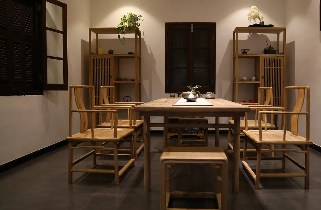 A room in New Chinese style
